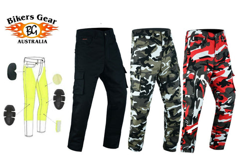 BGA ROBIN MEN MOTORCYCLE PROTECTIVE CARGO PANTS