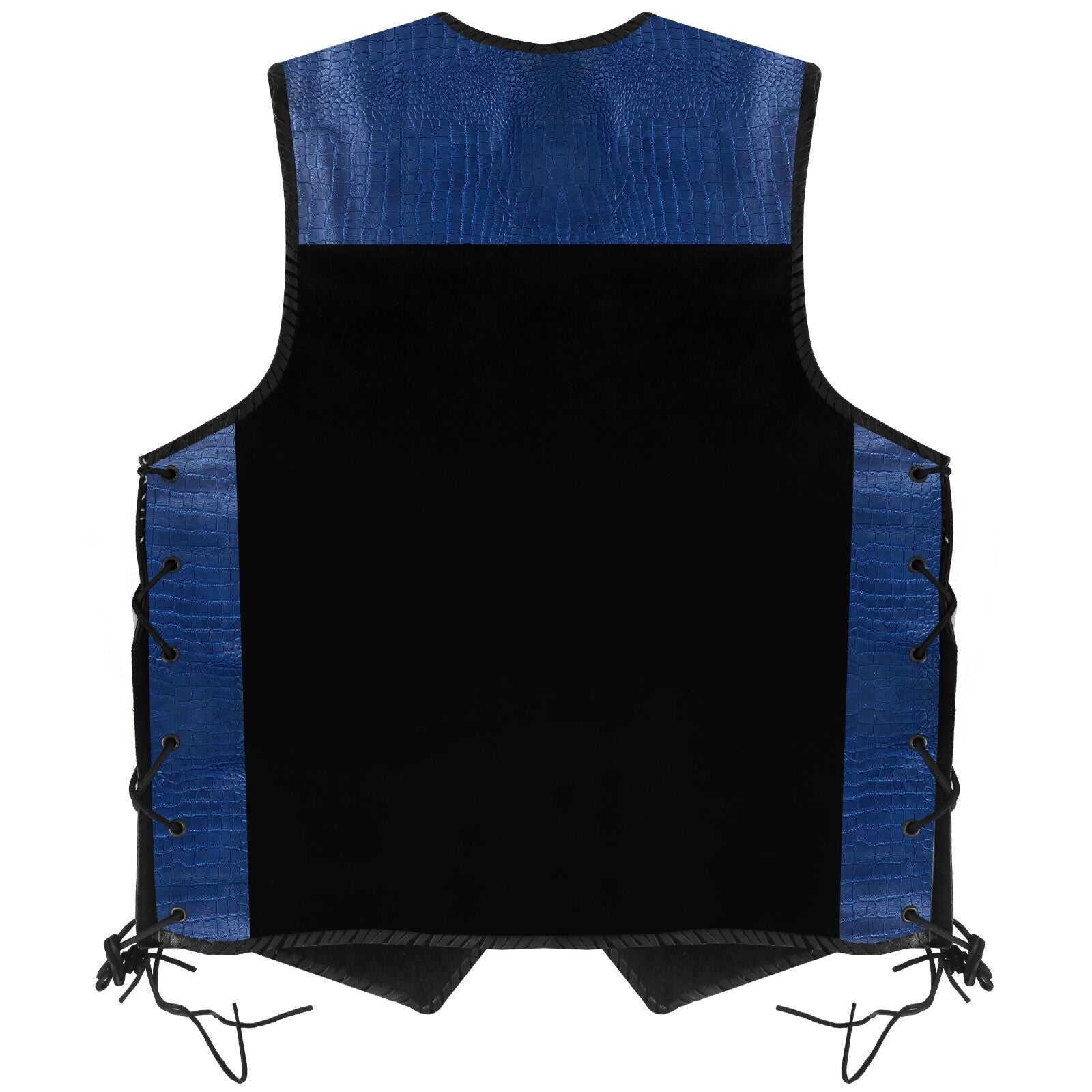 Suede Leather Motorcycle Vest