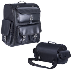 BGA Hunter 2PC Motorcycle Sissy bar Bag