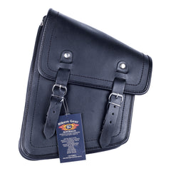 MOTORCYCLE HARLEY STYLE SOFTAIL SINGLE SADDLE BAG