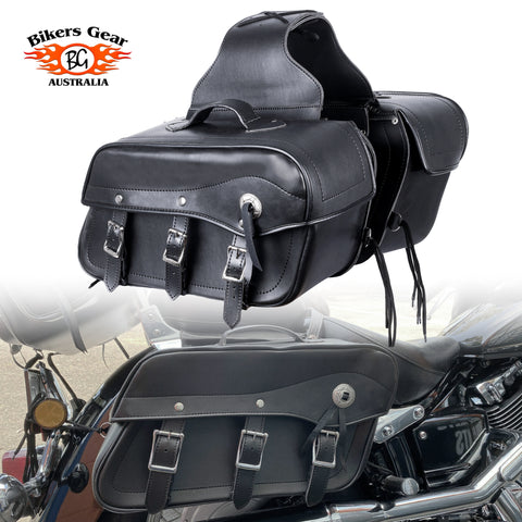 BGA Fender Leather Saddlebags
