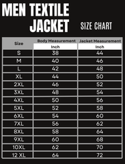 BGA VELOCITY WP MOTORCYCLE 2PCS SUITS Size Chart