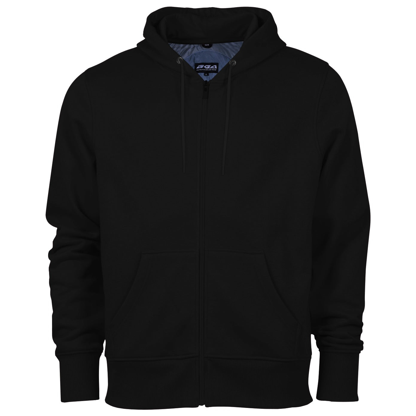 BGA Alpha Protective Motorcycle Hoodie Black