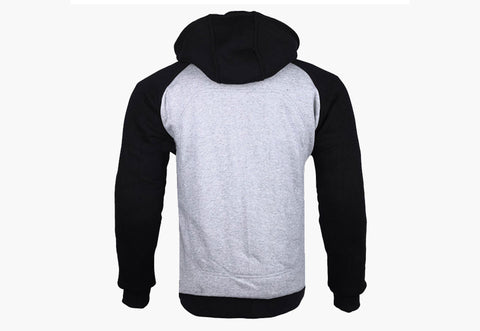 BGA ALPHA PROTECTIVE MOTORCYCLE HOODIE GREY