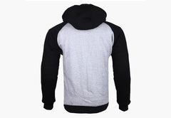 BGA ALPHA PROTECTIVE MOTORCYCLE HOODIE GREY