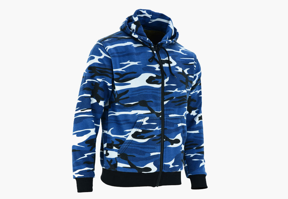 Alpha Protective Motorcycle Hoodie with CE Armour