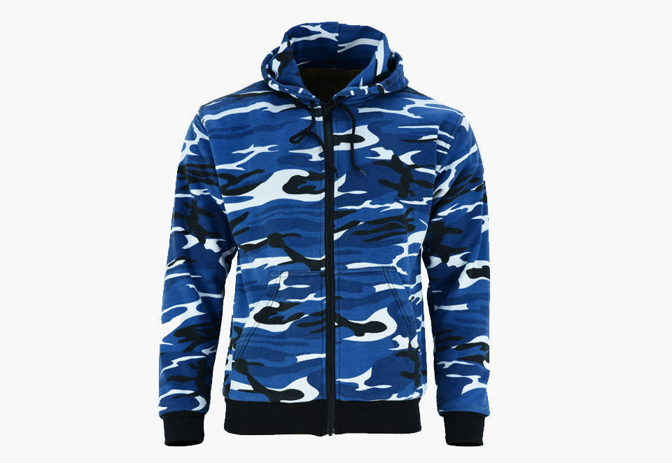 Alpha Protective Motorcycle Hoodie with CE Armour