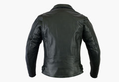 BGA BRANDO NO BUCKLE MOTORCYCLE LEATHER JACKET