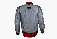 BGA Exo Protective Motorcycle Flannel Shirts Red/Black