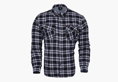 BGA EXO PROTECTIVE MOTORCYCLE FLANNEL SHIRTS GREY