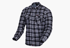 BGA EXO PROTECTIVE MOTORCYCLE FLANNEL SHIRTS GREY