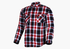 BGA Timber HD Motorcycle Shirt Red/White/Black