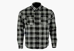 BGA City Motorcycle Cotton Flannel Lumberjack Shirt