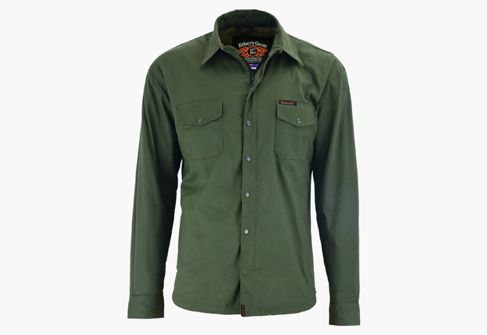 Icon Heavy Duty Cotton Flannel Lumberjack Motorcycle Shirt