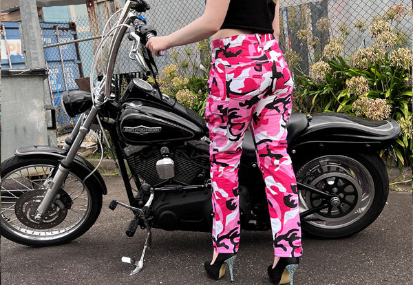 BGA Robin Women Motorcycle Cargo Pants Pink – Bikers Gear Australia LTD