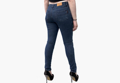 BGA Storm Womens Motorcycle Protective Jeans Blue
