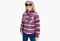 Brat Lady Protective Motorcycle Flannel Lumberjack shirts