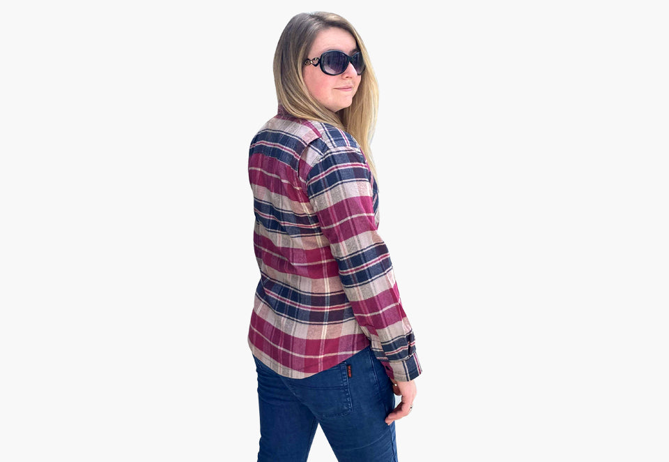 Brat Lady Protective Motorcycle Flannel Lumberjack shirts
