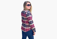 Brat Lady Protective Motorcycle Flannel Lumberjack shirts