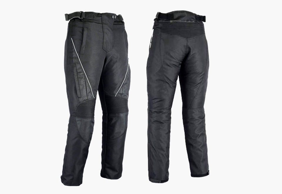 BGA Jazz WP Women Motorcycle Cordura Trouser Black