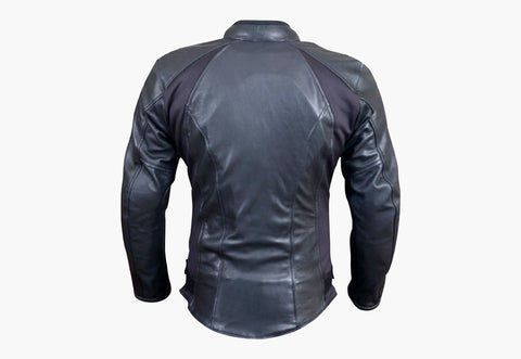 BGA CAFE RACER LADIES LEATHER JACKET
