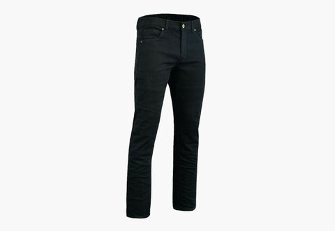 BGA Mens Motorcycle Protective Stretch Jeans Black