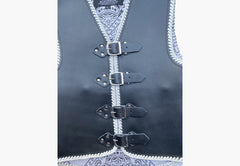 BGA Atlas 3-4mm HD Braided Motorcycle Leather Club Vest