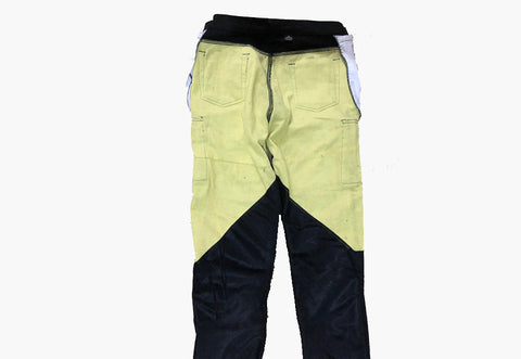 BGA Forster Men Motorcycle Classical Denim Jeans Blue