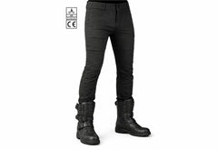 BGA Stork Men's Motorcycle Chinos Pants Black
