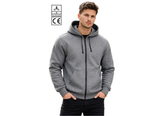 BGA Alpha Protective Motorcycle Hoodie Grey