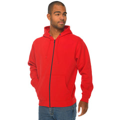 BGA Alpha Protective Motorcycle Hoodie Red