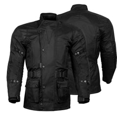 Avalanche WP Winter Motorcycle Textile Jacket Black