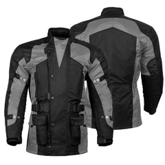 Avalanche WP Winter Motorcycle Textile Jacket Grey