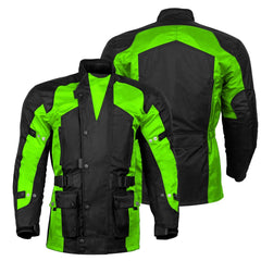 Avalanche WP Winter Motorcycle Textile Jacket Green
