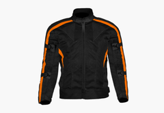 BGA Chicane Summer Mesh Jacket Black/Orange