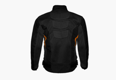 BGA Chicane Summer Mesh Jacket Black/Orange