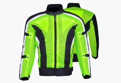 BGA Chicane Summer Mesh Jacket Black/Green