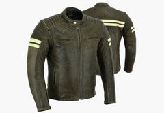 BGA ROADSTER Retro Classic Leather Jackets
