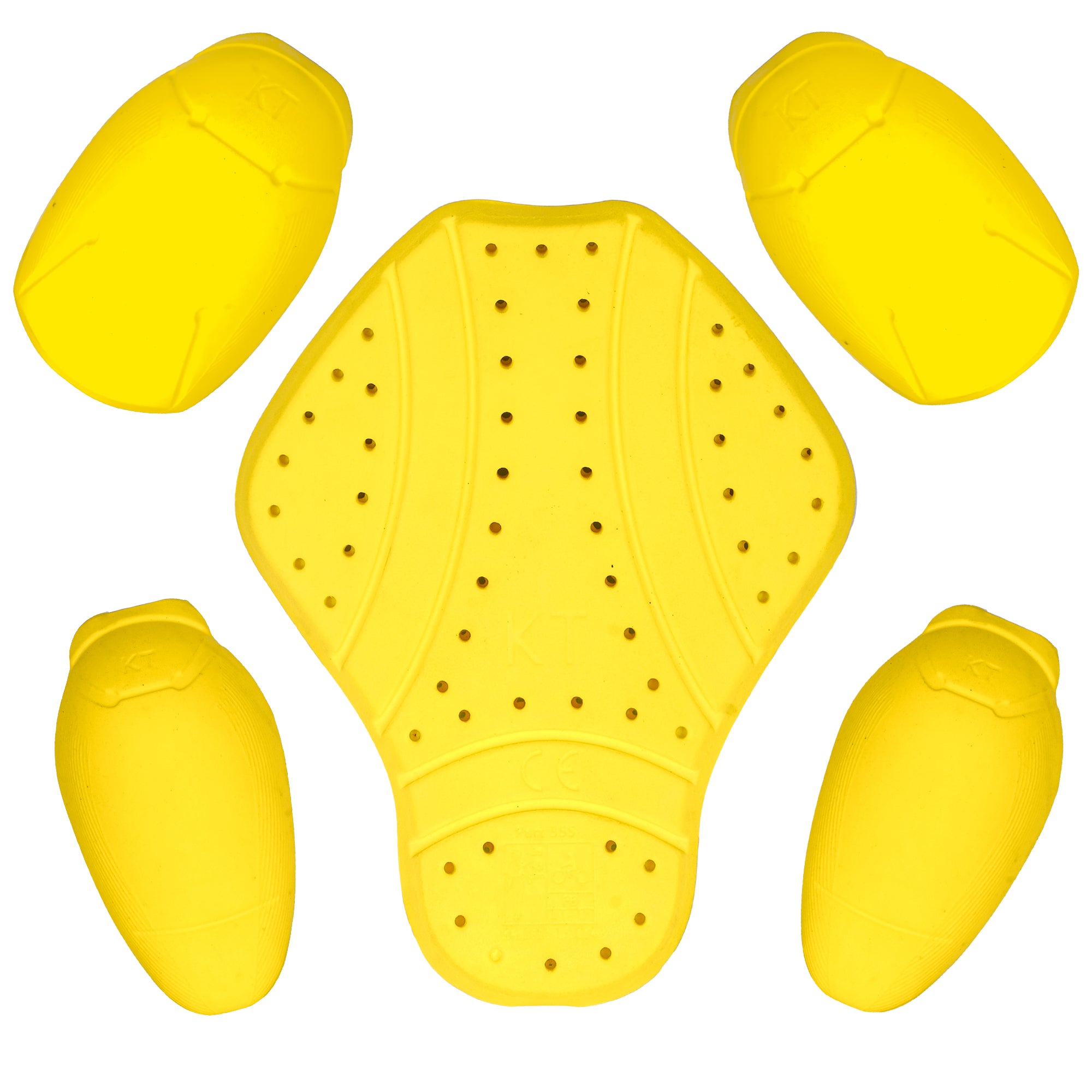 MCW Gear SW255 CE Level 2 Motorcycle Back Protector Insert - Soft PU Foam Armour