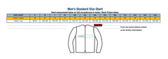 Suede Leather Vest Size Chart