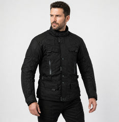 BGA Cruze Water Resistant Motorcycle Jacket Black