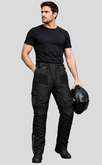 BGA Speed Water Resistant Cordura Motorcycle Trouser Black