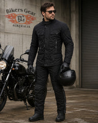 BGA Speed Water Resistant Cordura Motorcycle Trouser Black