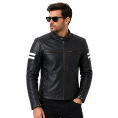 BGA ROADSTER Retro Classic Leather Jackets