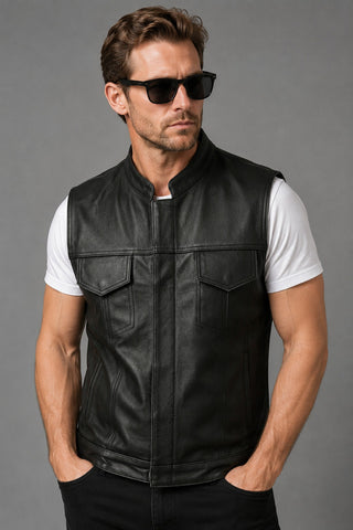 BGA Sons of Anarchy Motorcycle Vest Black