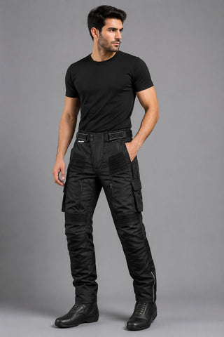 BGA Speed Water Resistant Cordura Motorcycle Trouser Black