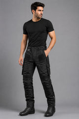 BGA Speed Water Resistant Cordura Motorcycle Trouser Black