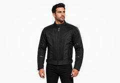 BGA Chicane Lightweight Mesh Motorcycle Jacket for Summer Black