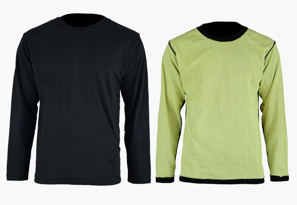 Monochrome mesh T-shirt, Le 31, Shop Men's Long Sleeve T-Shirts Online