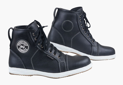 BGA Men Urban Style Leather Sneakers Boots